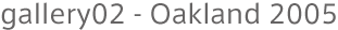 GALLERY02 - オークランド